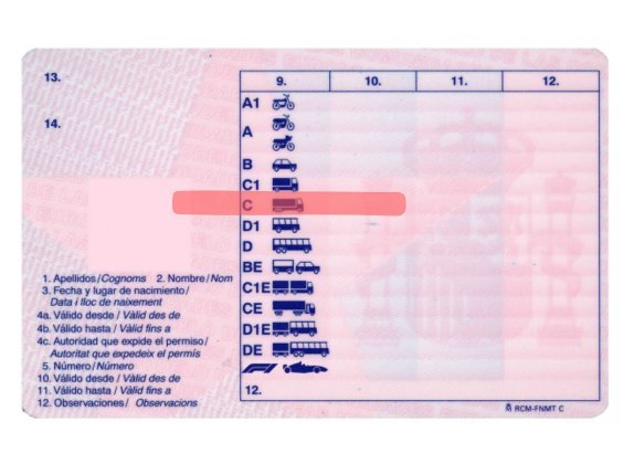 carnet de conducir c