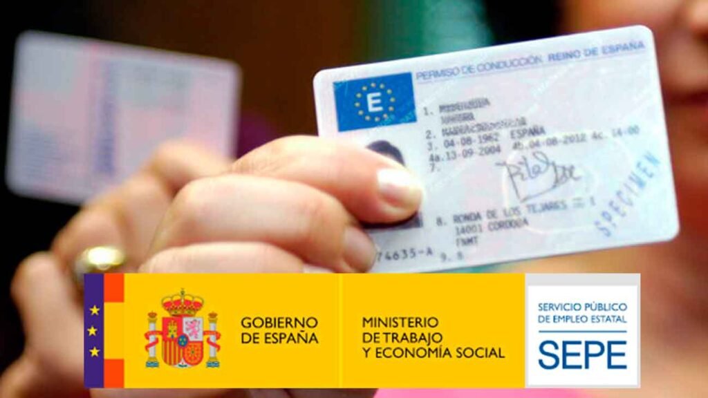 sacarse el carnet de conducir gratis por el inem