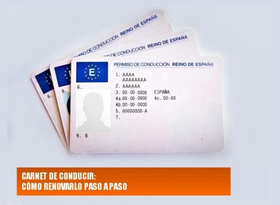como se renueva el carnet de conducir