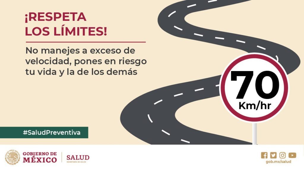 es importante cumplir con los límites inferiores de velocidad