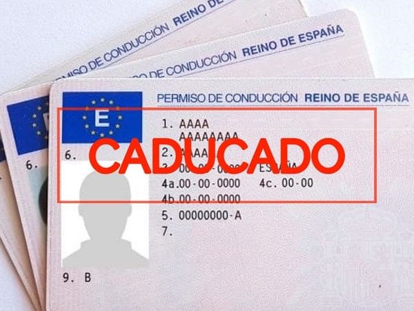 carnet de conducir caducado