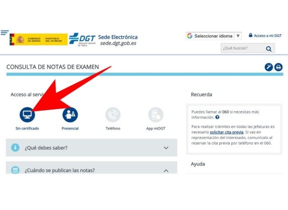 saber si he aprobado el carnet de conducir